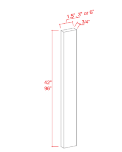 Wall Filler - 3"W x 42"H x 3/4"D
